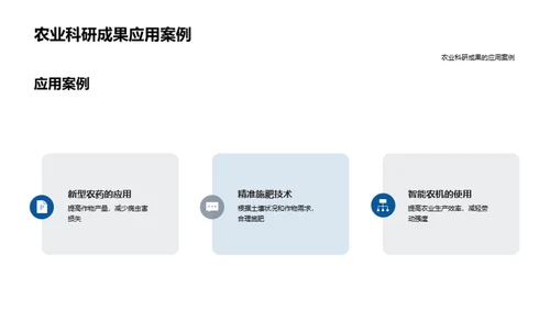 科技农业：富农新策略