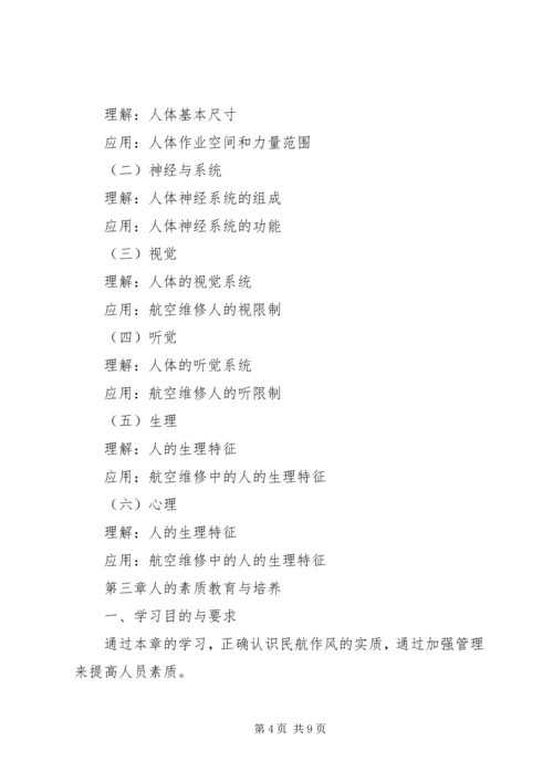 人为因素心得体会.docx