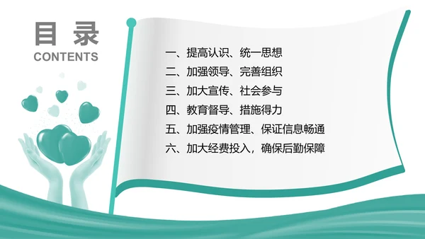 武汉加油新冠病毒疫情防控汇报通用PPT模板