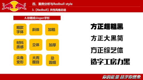红牛视觉设计的沟通与表达PPT模板