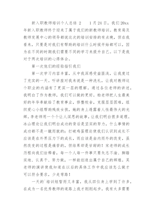 新入职教师培训个人总结.docx