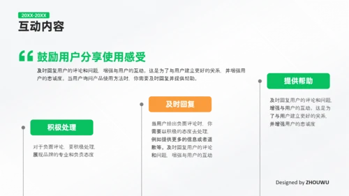 绿色微信公众号运营推广简约PPT模板