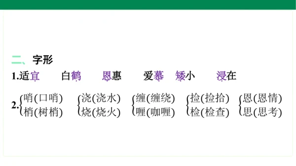 统编版语文五年级上册期中复习单元知识盘点  课件