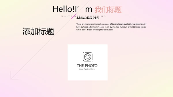 时尚梦幻公司产品介绍宣传通用PPT动态模板
