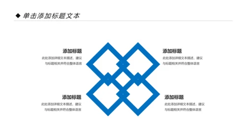 2020蓝色金融银行理财工作总结汇报PPT模板