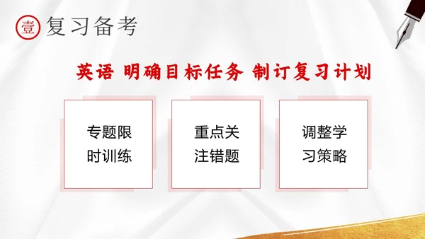 高考倒计时高考冲刺高考考前注意事项主题班会PPT