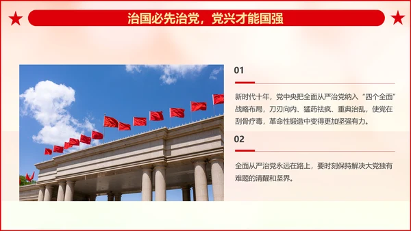 《二十届中央纪委二次全会上的重要讲话》会议精神教学课件PPT模板
