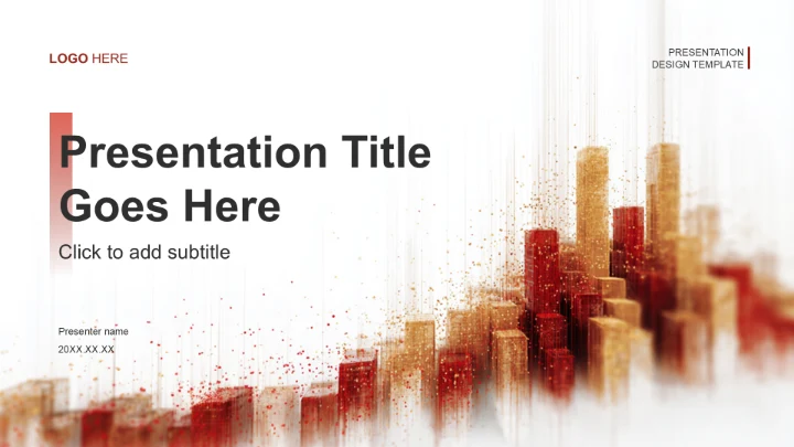 时尚风地产金融通用PPT主题