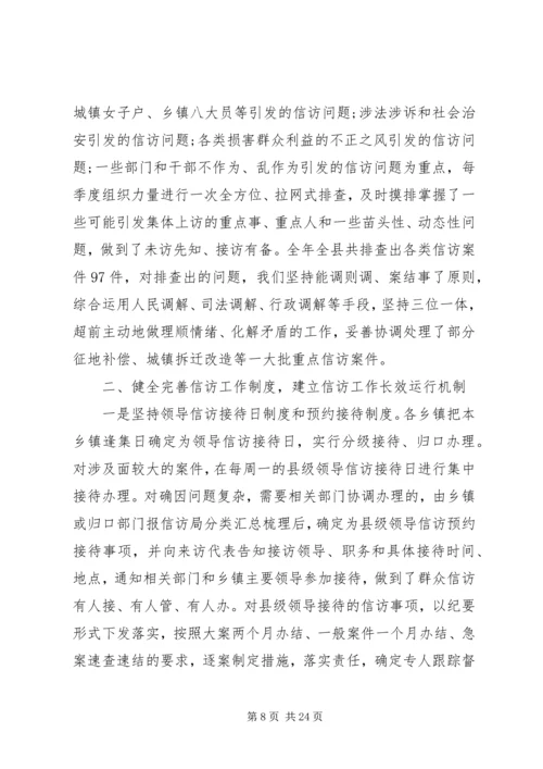 人大信访工作总结.docx