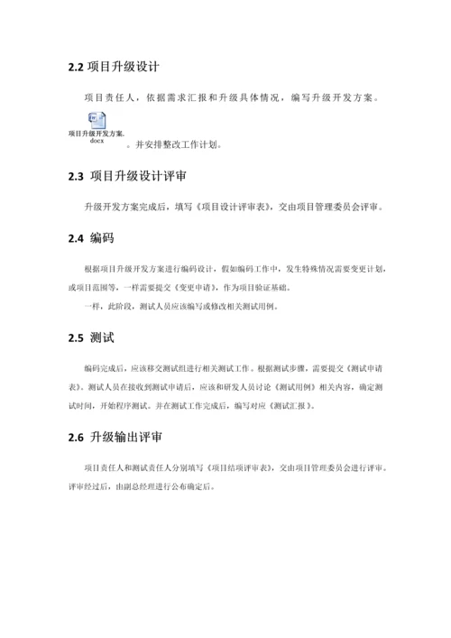 软件综合项目开发管理作业流程.docx