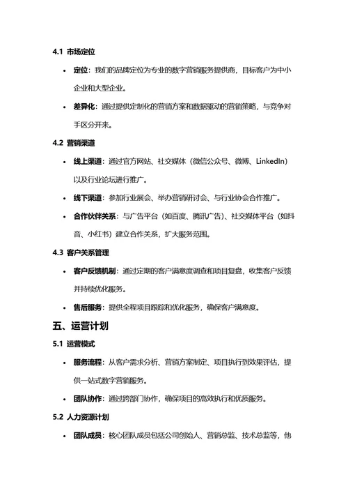 商业计划书