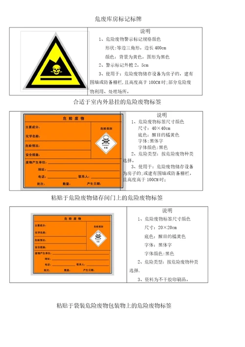 危废仓库建立标准固废库房标准