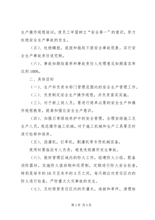 公园安全生产目标责任书 (5).docx
