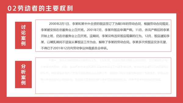 劳动法普法宣传通用PPT课件