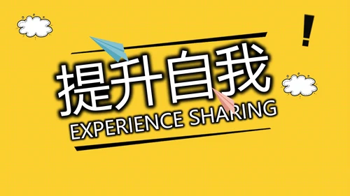 个人经验分享工作经验分享演讲分享会动态PPT模板