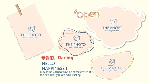 英国伦敦旅游电子相册动态PPT