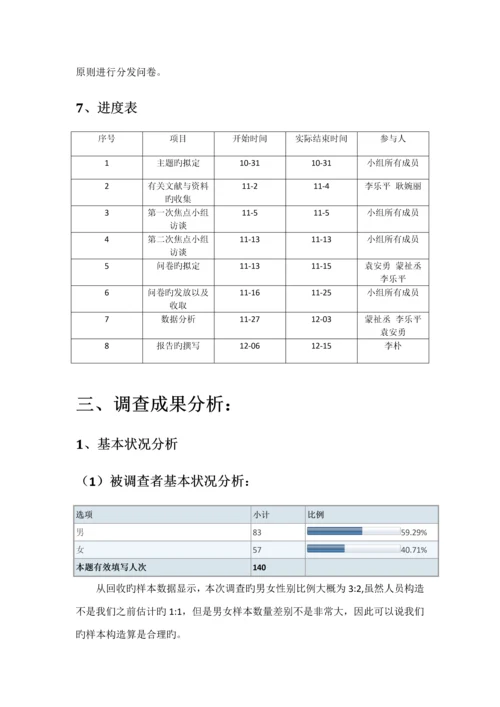 大学生饮品市场调查汇总报告.docx