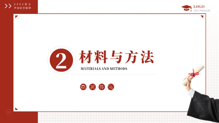 临床医学硕士答辩通用PPT模板