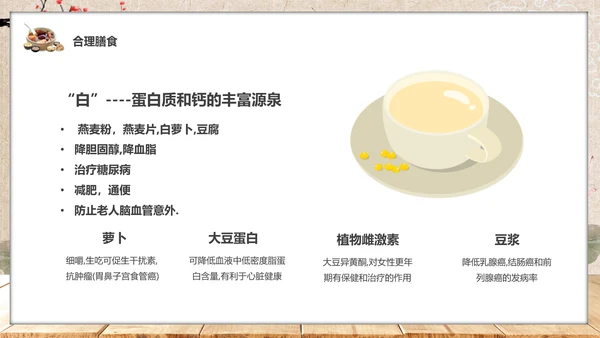 食疗美容与营养搭配药膳通用PPT模板