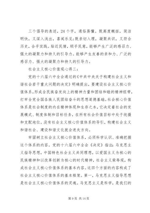 社会主义核心价值观心得 (3).docx