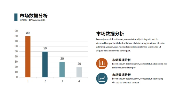 海岸线欧美杂志风工作汇报通用PPT模板