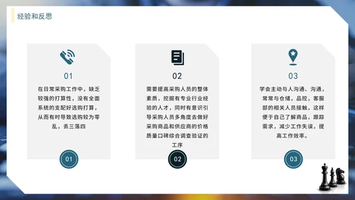 简约实景采购部年终总结战略目标PPT模板
