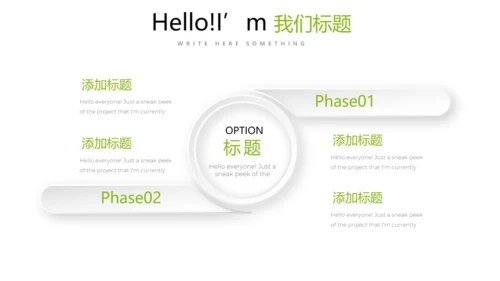 绿色时尚医疗学术报告动态PPT