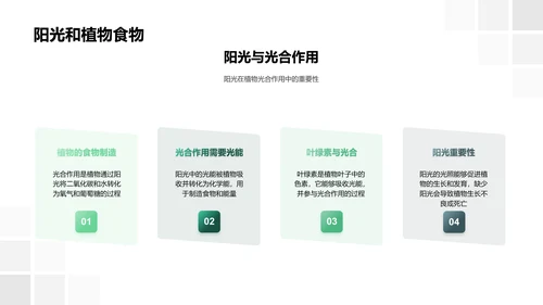 植物生长科学探究PPT模板