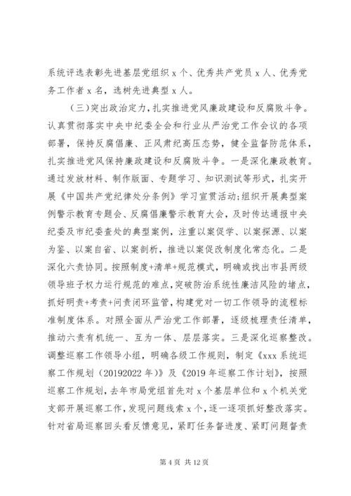 国企落实党建工作责任制述职报告.docx