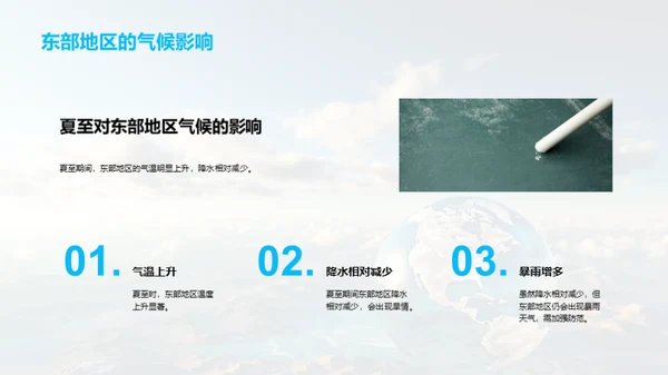 夏至影响下的气候