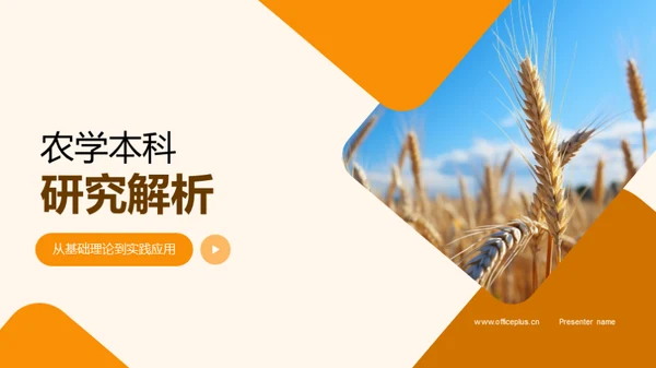 农学本科研究解析