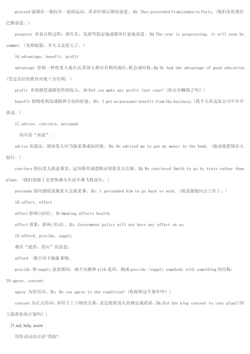 2023年成人本科学士学位英语语法集锦.docx
