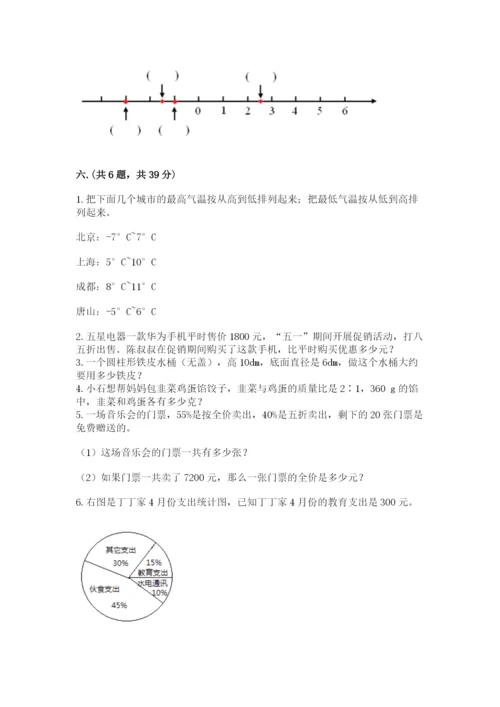 河北省【小升初】2023年小升初数学试卷审定版.docx