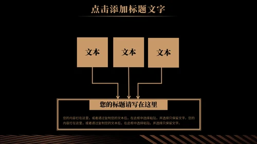 奢华风大气商务工作总结通用PPT模板