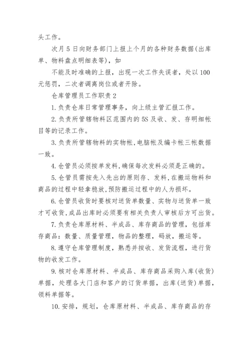 2023年成品仓仓库管理员工作职责范文.docx