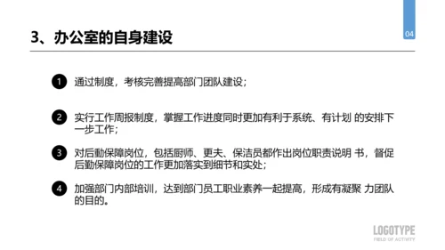 公司企业人事行政部门工作总结PPT模板