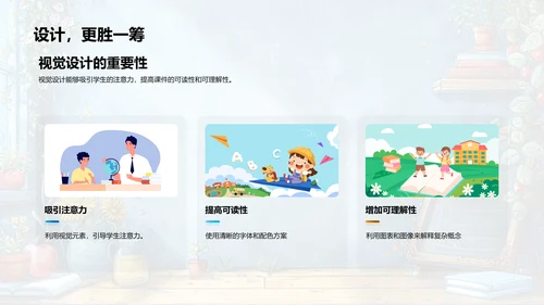 课件设计应用PPT模板