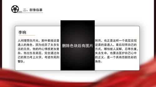 《狂飙》影视鉴赏主题班会PPT