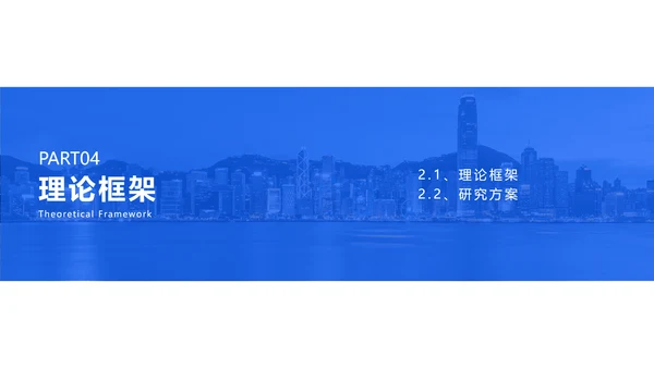 简约商务风经济管理论文答辩