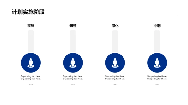 蓝色销售部门个人工作总结报告PPT案例