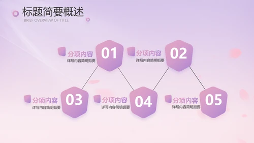 紫色唯美背景工作总结汇报动态PPT