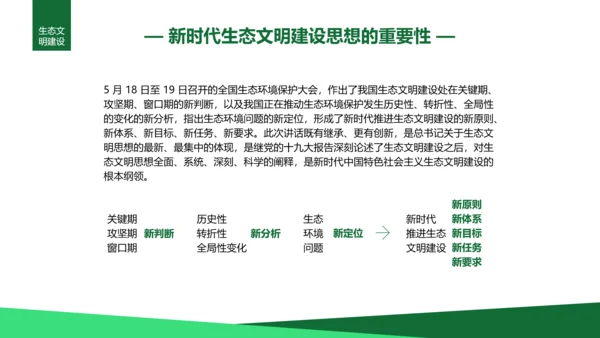 绿水青山就是金山银山生态文明PPT课件