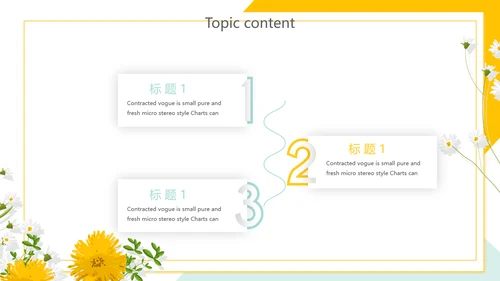 精美黄色小清新教师述职报告动态PPT模板