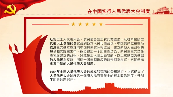 学习论中国共产党历史人民代表大会制度PPT