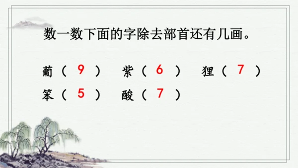 部编版二年级上册语文 语文园地二 课件