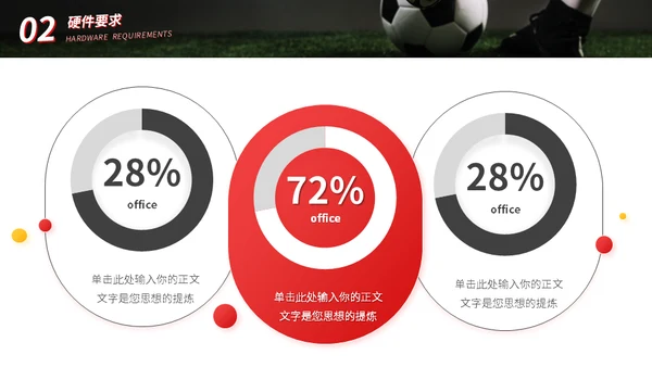 足球世界杯比赛规则介绍通用PPT模板