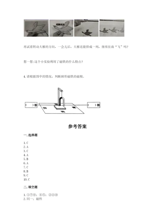 教科版二年级下册科学知识点期末测试卷往年题考.docx