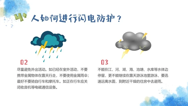 红蓝手绘风格趣味科普小讲堂主题班会PPT课件