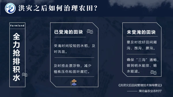 气象局暴雨内涝应急预案自救指南通用PPT模板