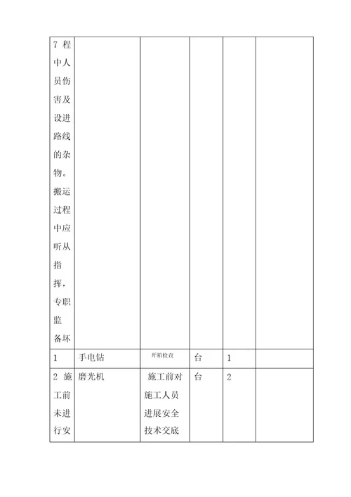 屏柜安装施工方案